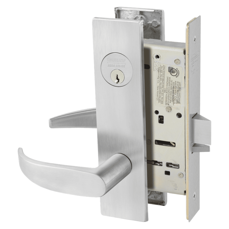 LW1P - P Lever with LW1 Escutcheon